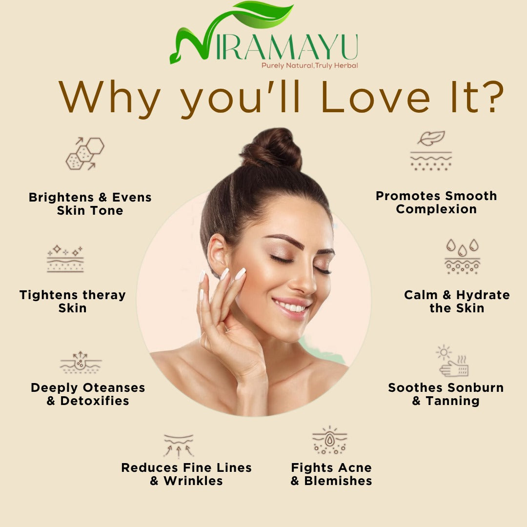 NIRAMAYU Amla Powder for Hair Growth and Skin Care | Natural Indian Gooseberry Herbal Powder | Chemical Free Hair Pack for Stronger Hair, Scalp Care and DIY Beauty Treatments