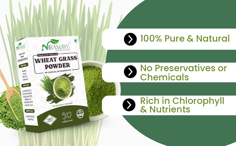 Wheatgrass Powder & Moringa Powder - Image 6